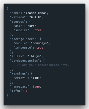 Konfigurasi bsconfig.json