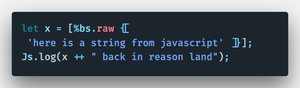 Dari JavaScript di binding ke Reason