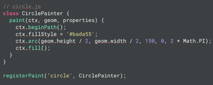 Contoh menggambar lingkaran denga JavaScript