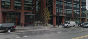 Foto kompleks perkantoran Dropbox diambil dari Google Maps