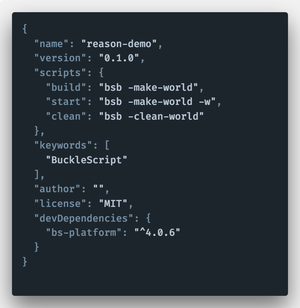Isi file package.json