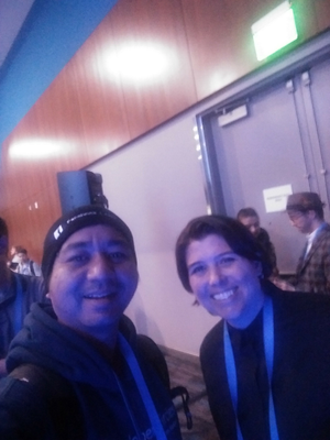With Gina Trapani