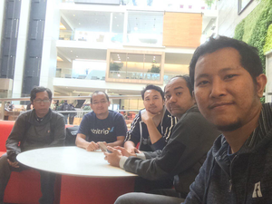 Ngaso di lobby Airbnb