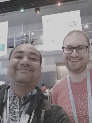 Akhirnya bisa bertemu Pak Jeff secara langsung