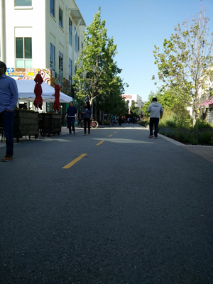 Salah satu sisi kantor facebook