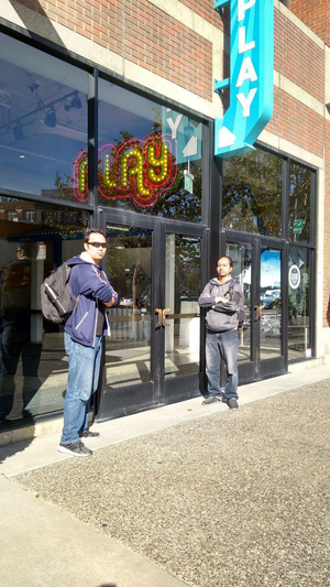 Tampak depan kantor Zynga.