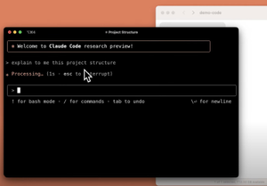 Contoh coding assistant Claude Code