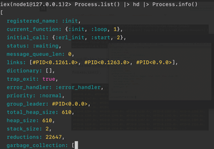 process info